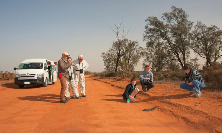 Mungo tour connects travel and climate change