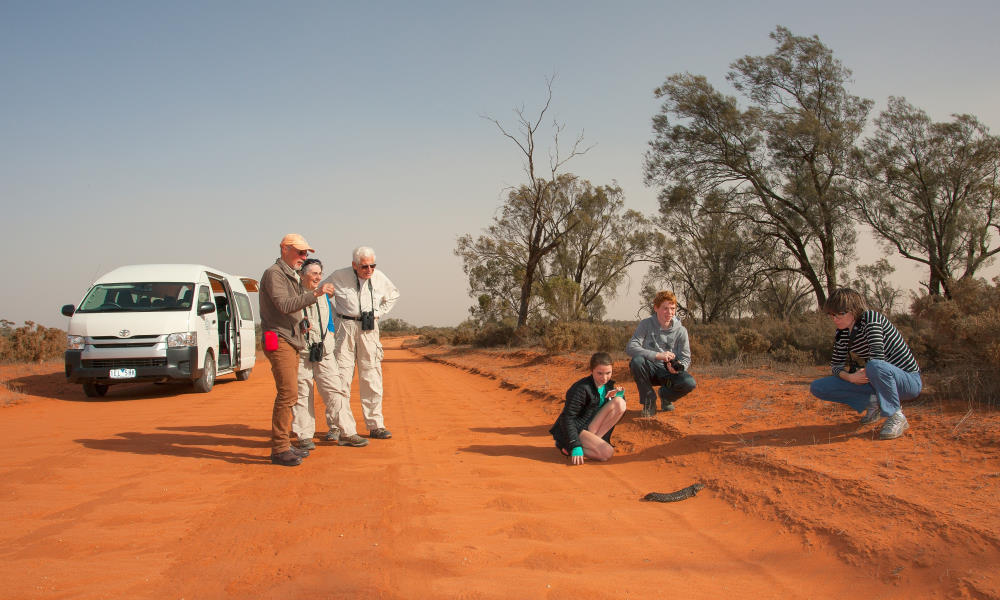 Read more about the article Mungo tour connects travel and climate change